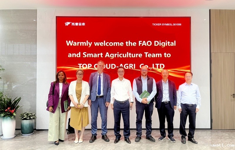 联合国粮食及农业组织（FAO）调研团一行莅临点点电脑调研参观