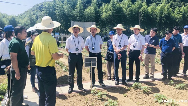 培训班现场观摩耕地质量监测点 培训班现场观摩耕地质量监测点