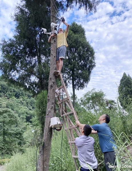 牵电线