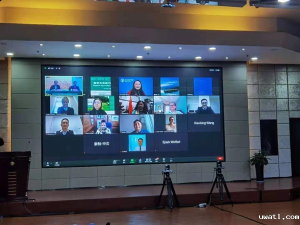 “数字农业对话”参与嘉宾全球合影 “数字农业对话”参与嘉宾全球合影